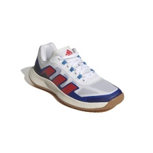 adidas Hallen-Indoorschuhe ForceBounce 2.0 weiss/rot Herren